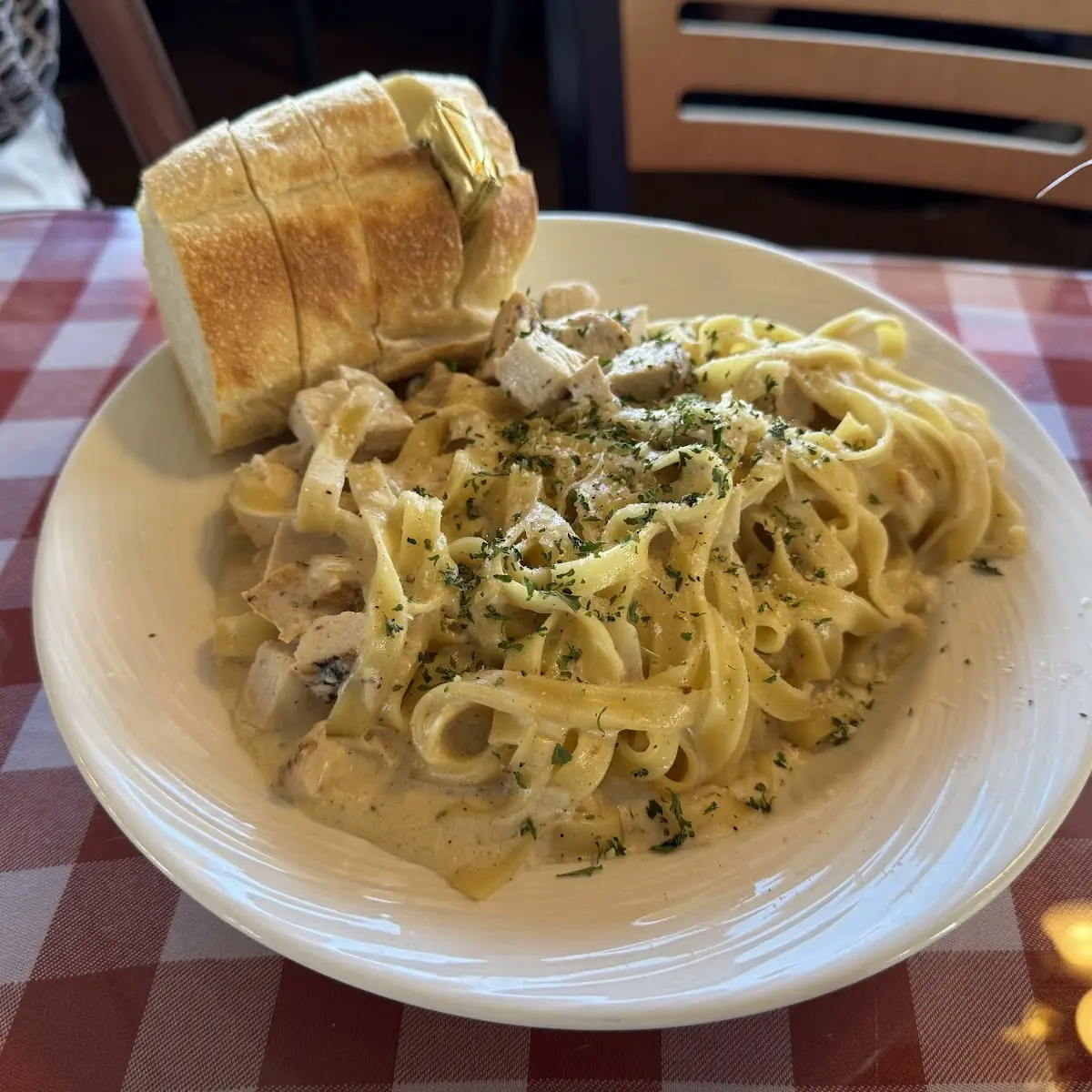 Chicken Fettuccine Alfredo