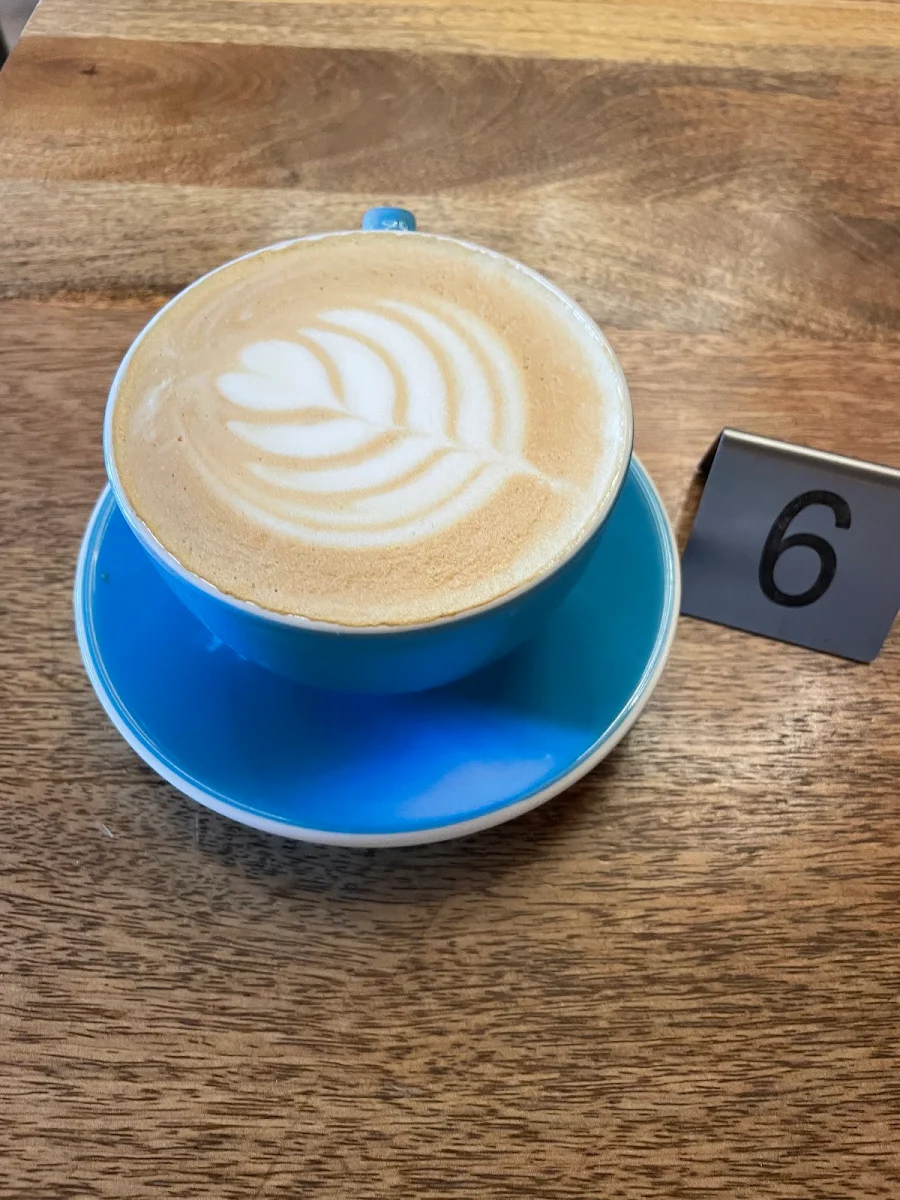 Latte with Heart Latte Art