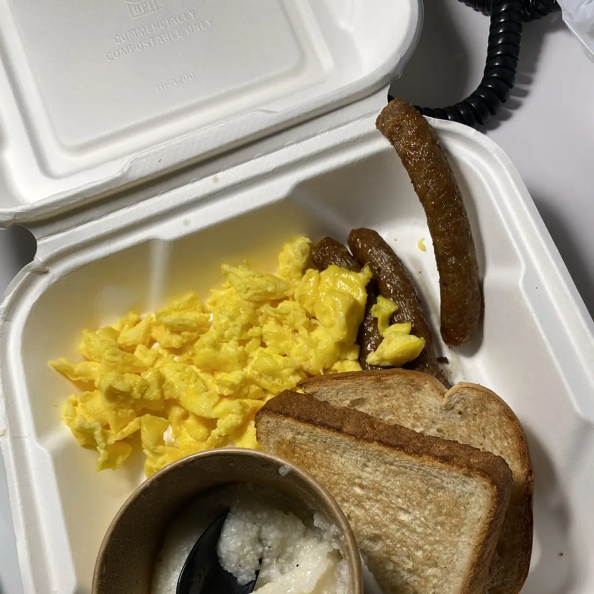 Scrambled Eggs and Sausage