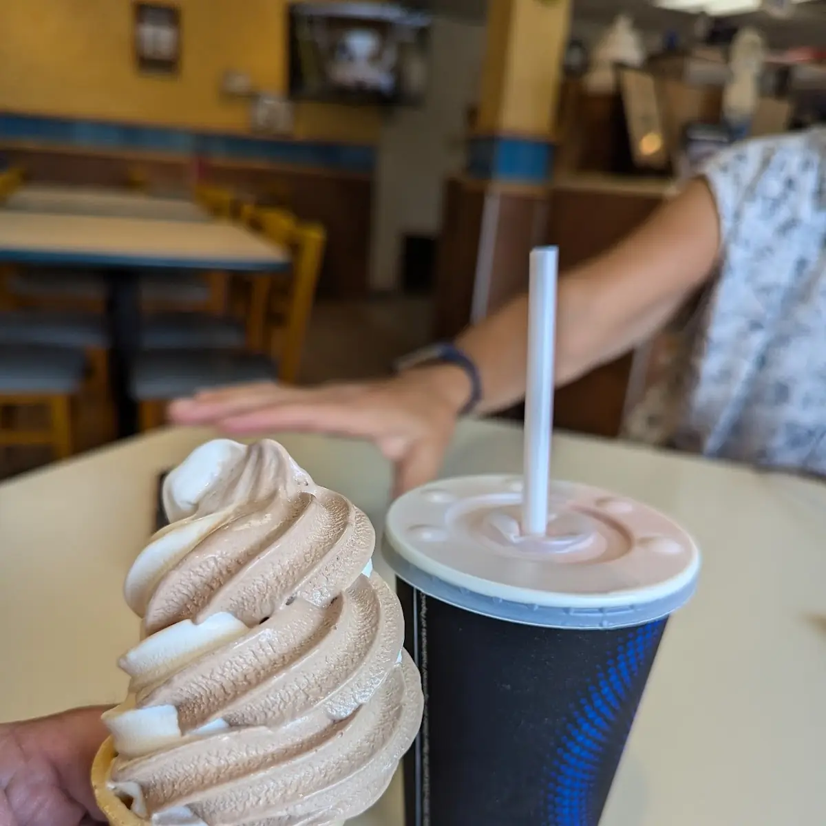 Twist & Chocolate Cherry Milkshake