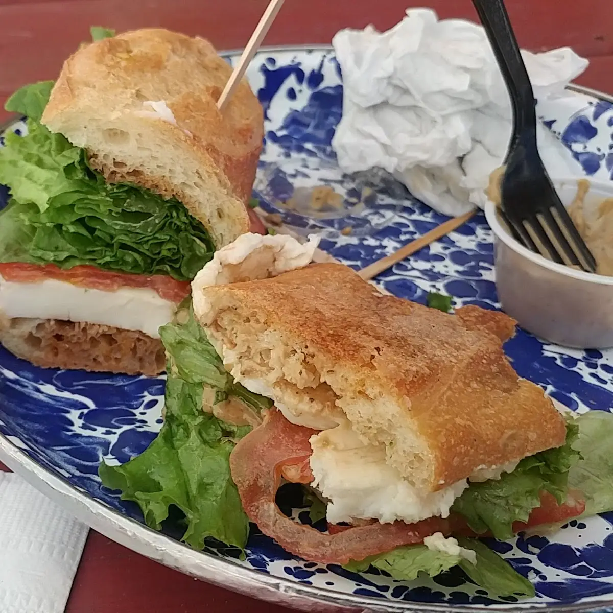 22 Panini Caprese Sandwich