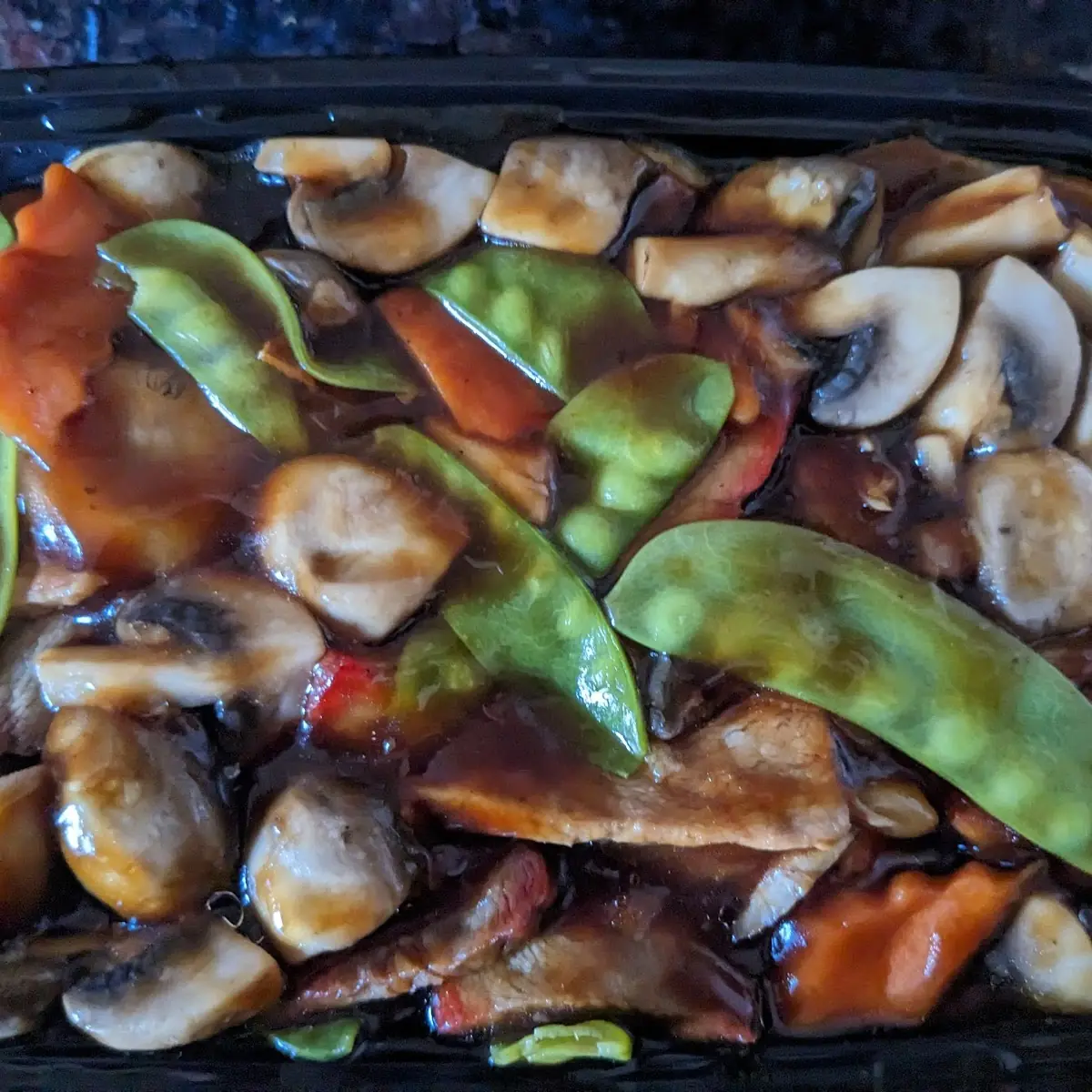 Roast Pork with Mushrooms