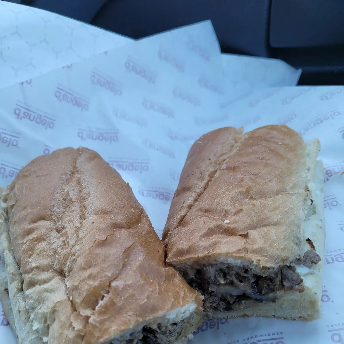 Steak Mushroom and Cheese Sub