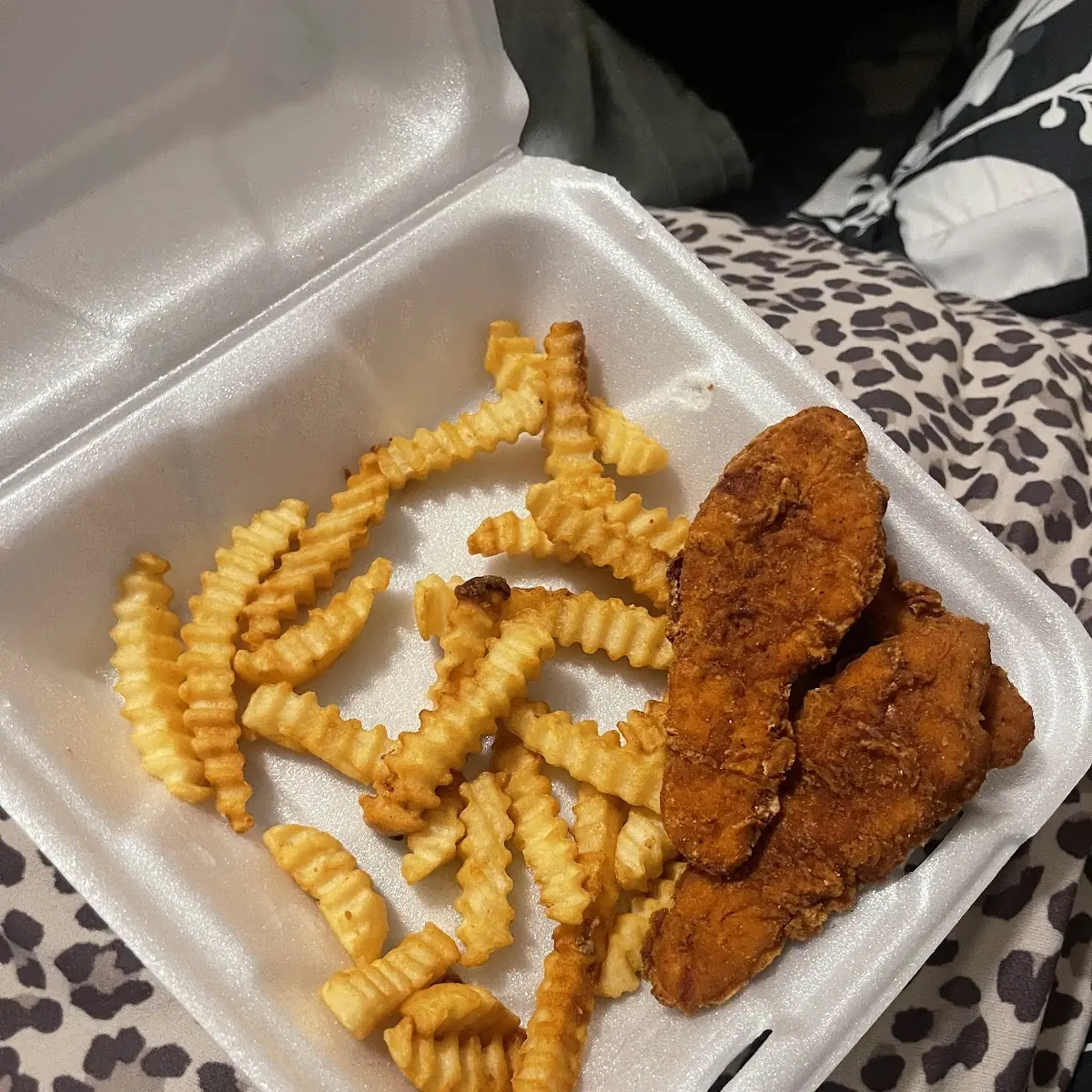 Chicken Strips with Fries