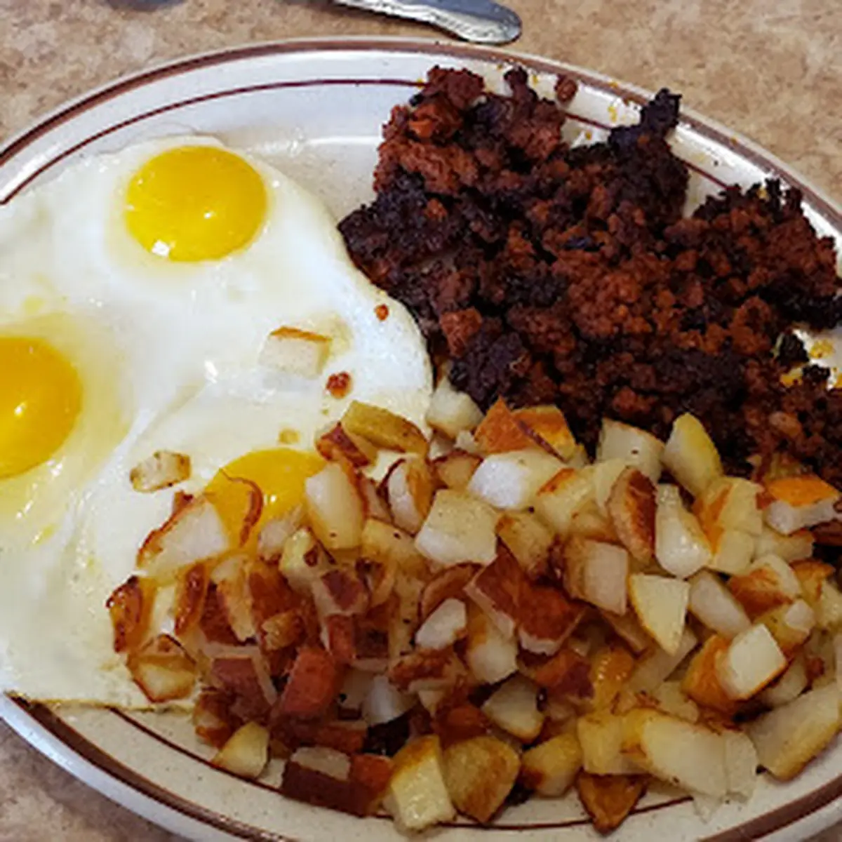 Pork Chops & Eggs