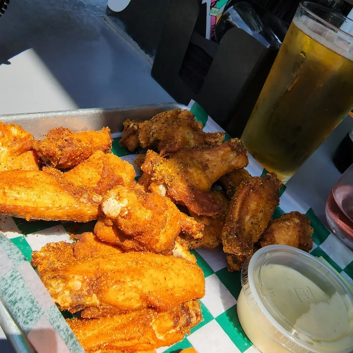 Lemon Pepper & Old Bay Wings