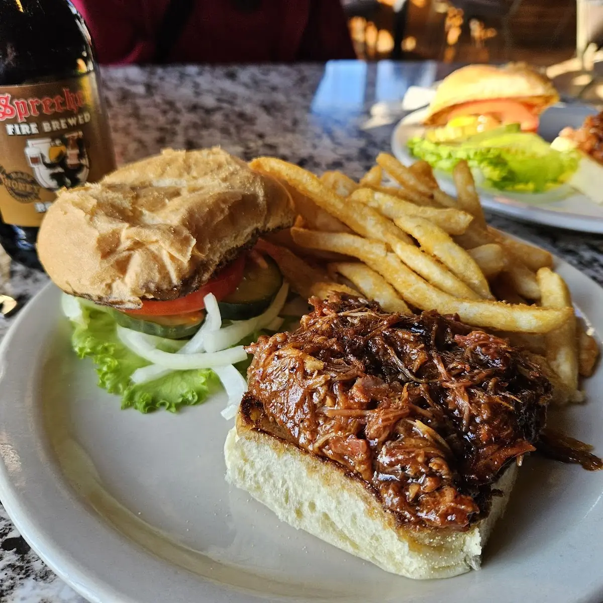 BBQ Pulled Pork Sandwich Sunday Special