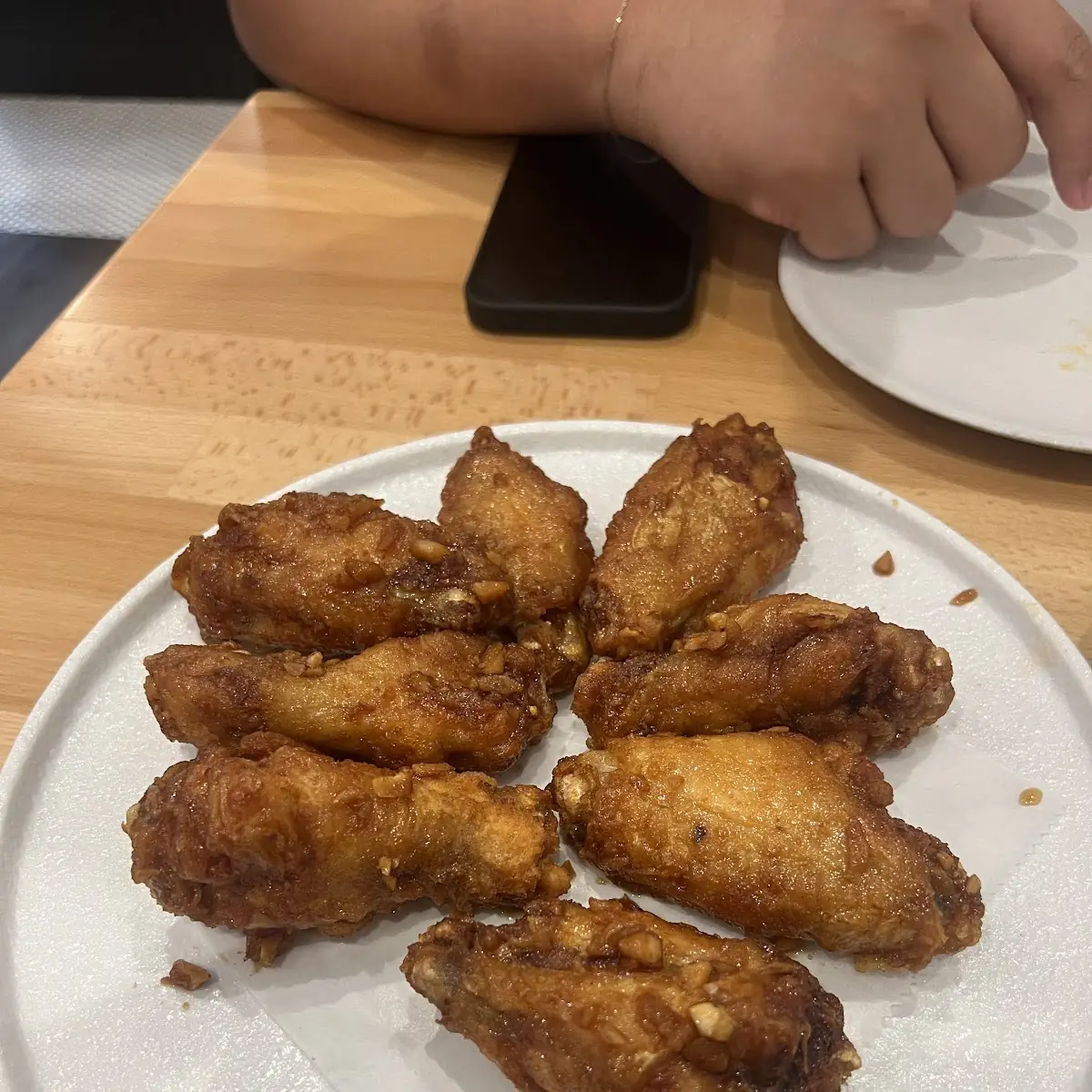 Korean Fried Chicken with Pickle Radish
