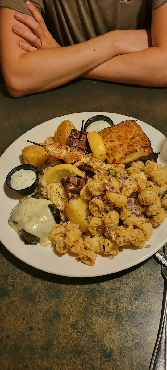 George's Platter for 2, Galini Greek Kouzina & Grill