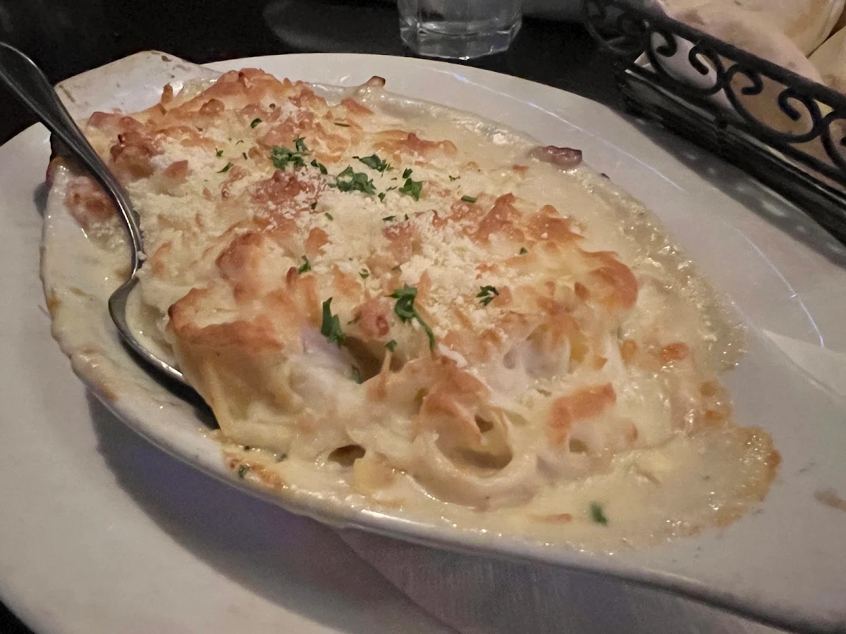 Seafood Alfredo, Galini Greek Kouzina & Grill