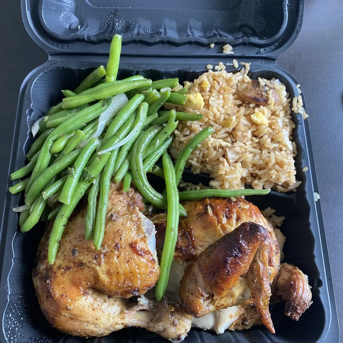 Peruvian Style Chicken Fried Rice