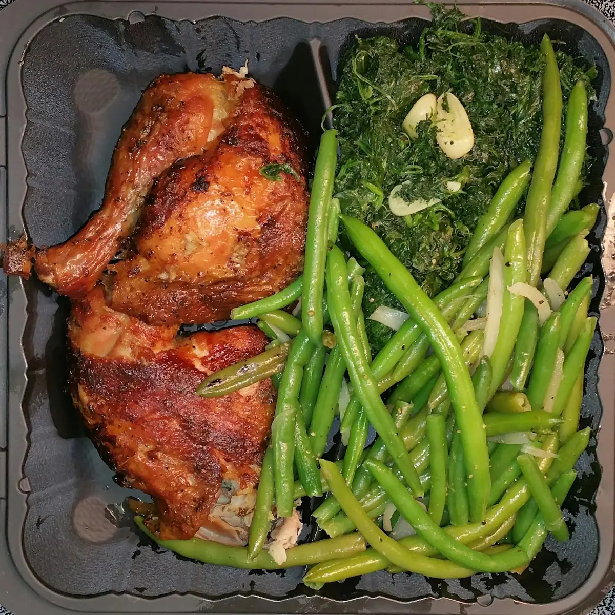Sautéed Spinach and Green Beans