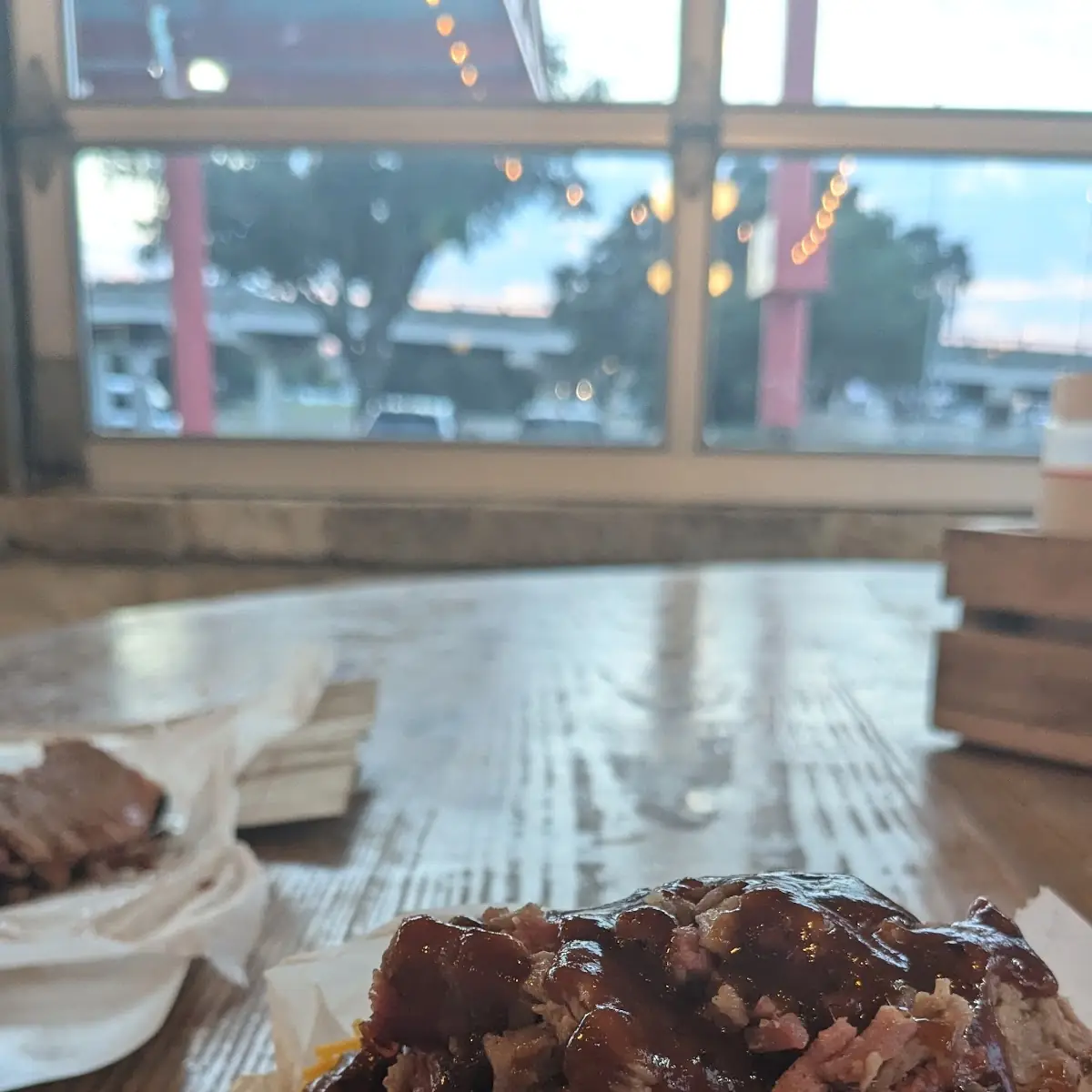 Loaded Baked Potato with Brisket on Top