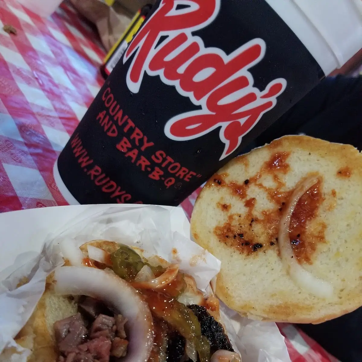Sliced Brisket Sandwich