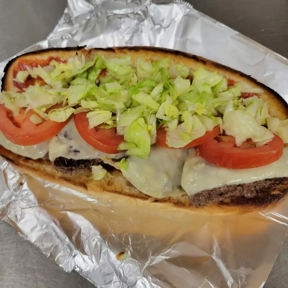 Cheeseburger Sub