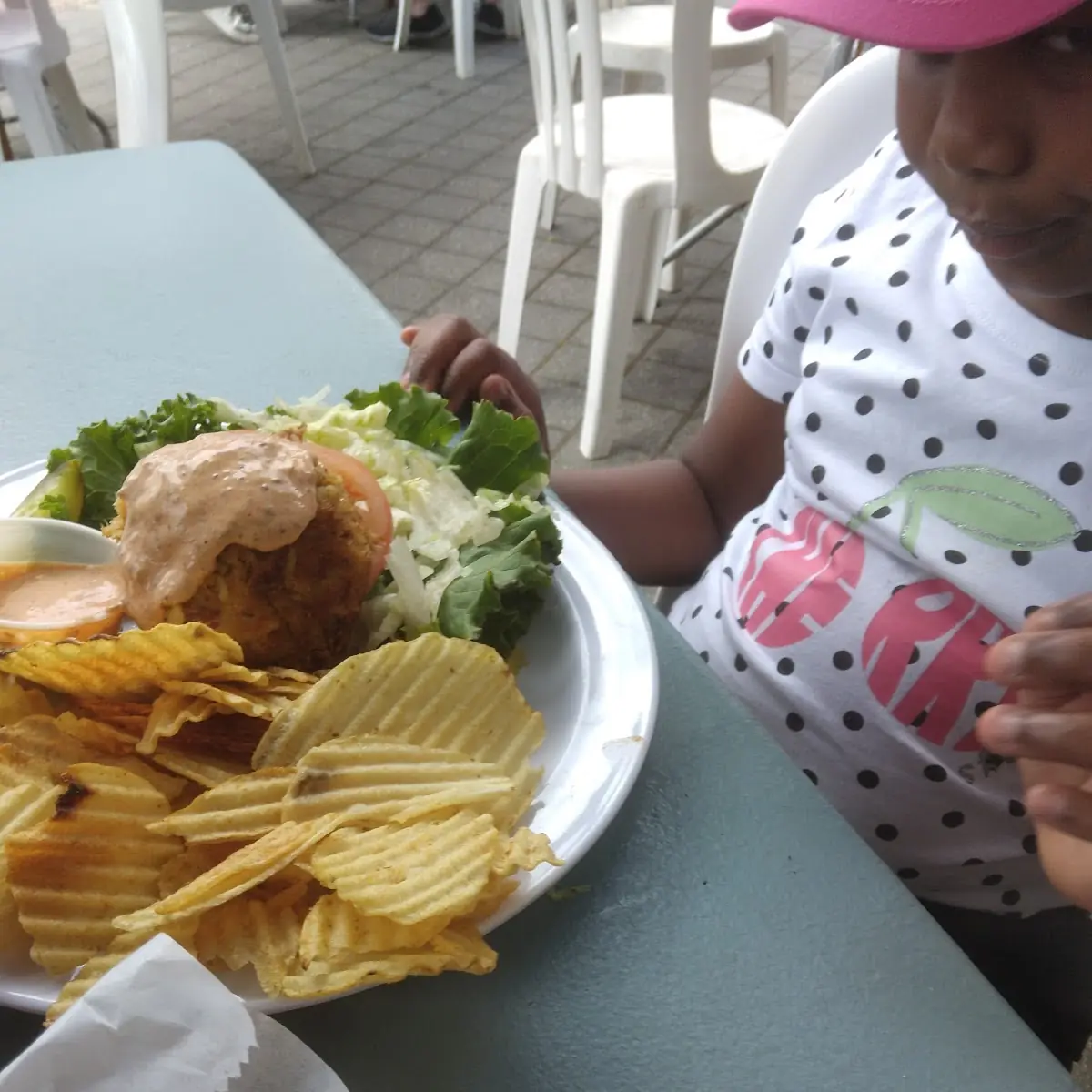 Crab Cake Sandwich