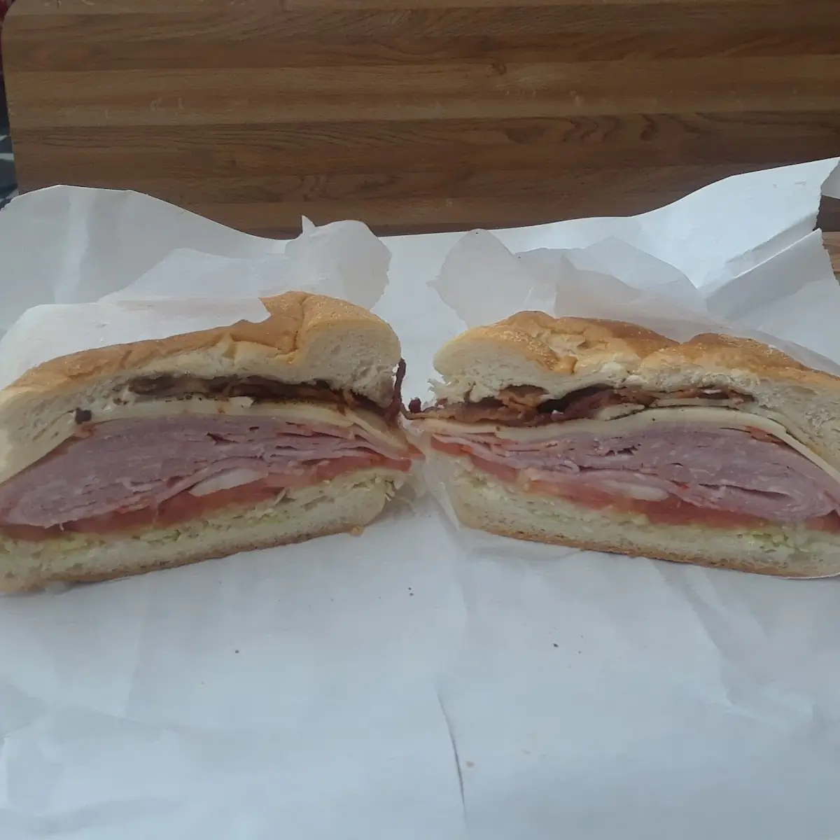Ham Cheese with Lettuce and Tomato Bacon