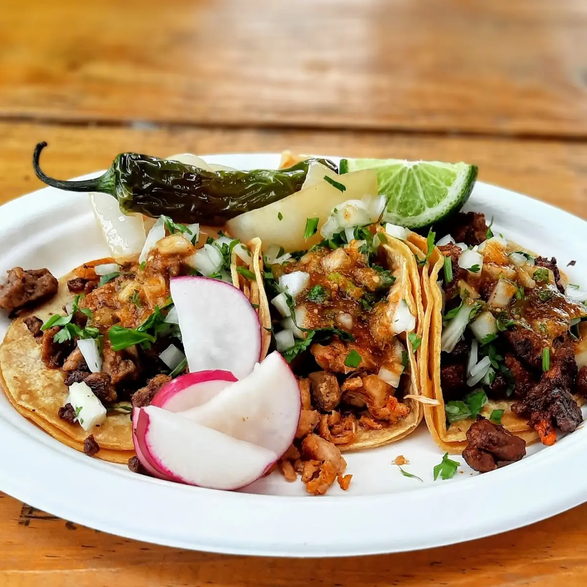 Street Tacos Al Pastor Pollo Asada