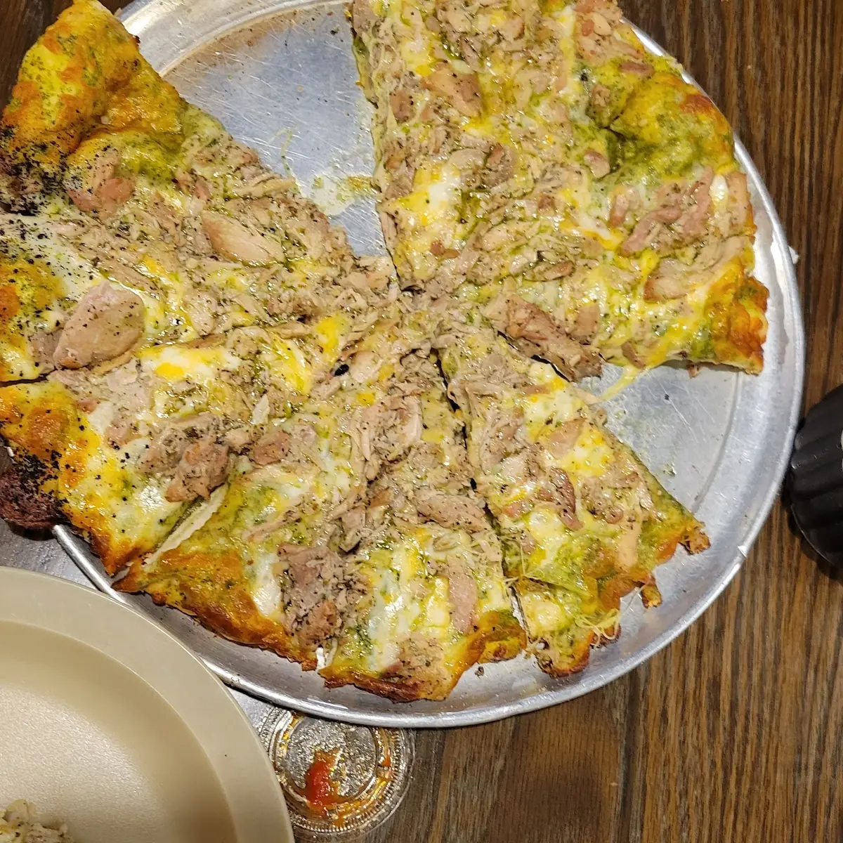 Chicken Pesto Pizza