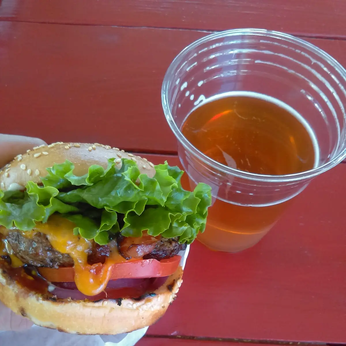 Bacon Cheeseburger and Racer 5