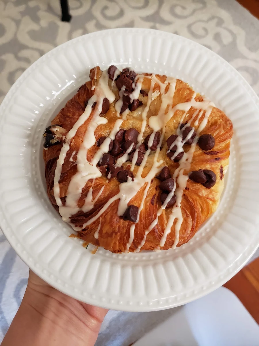Vegan Chocolate Chip Danish