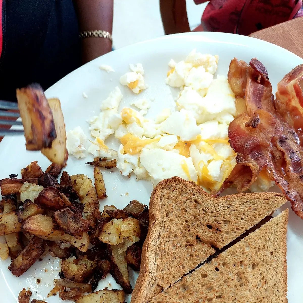 Egg White and Cheese Bacon Homefries
