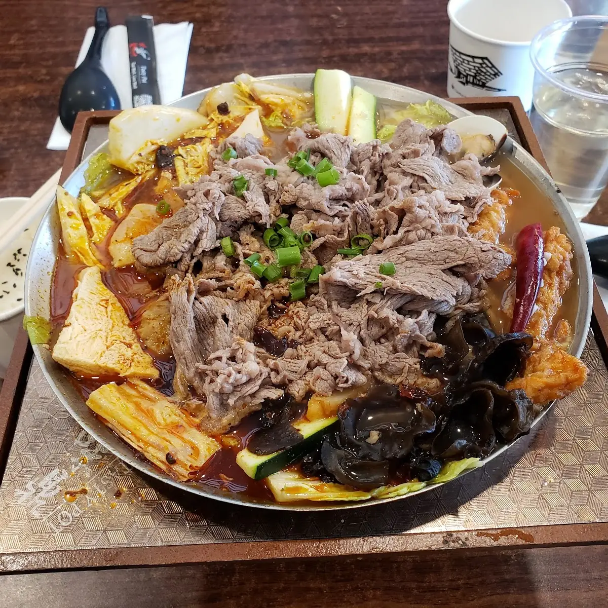 Sichuan Beef Hot Pot