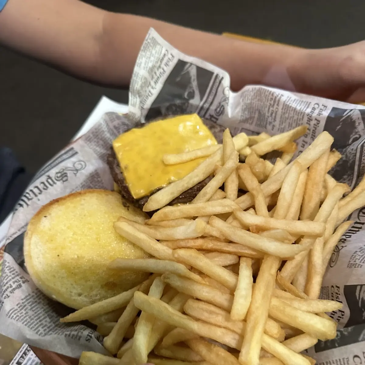 Cheeseburger Meal
