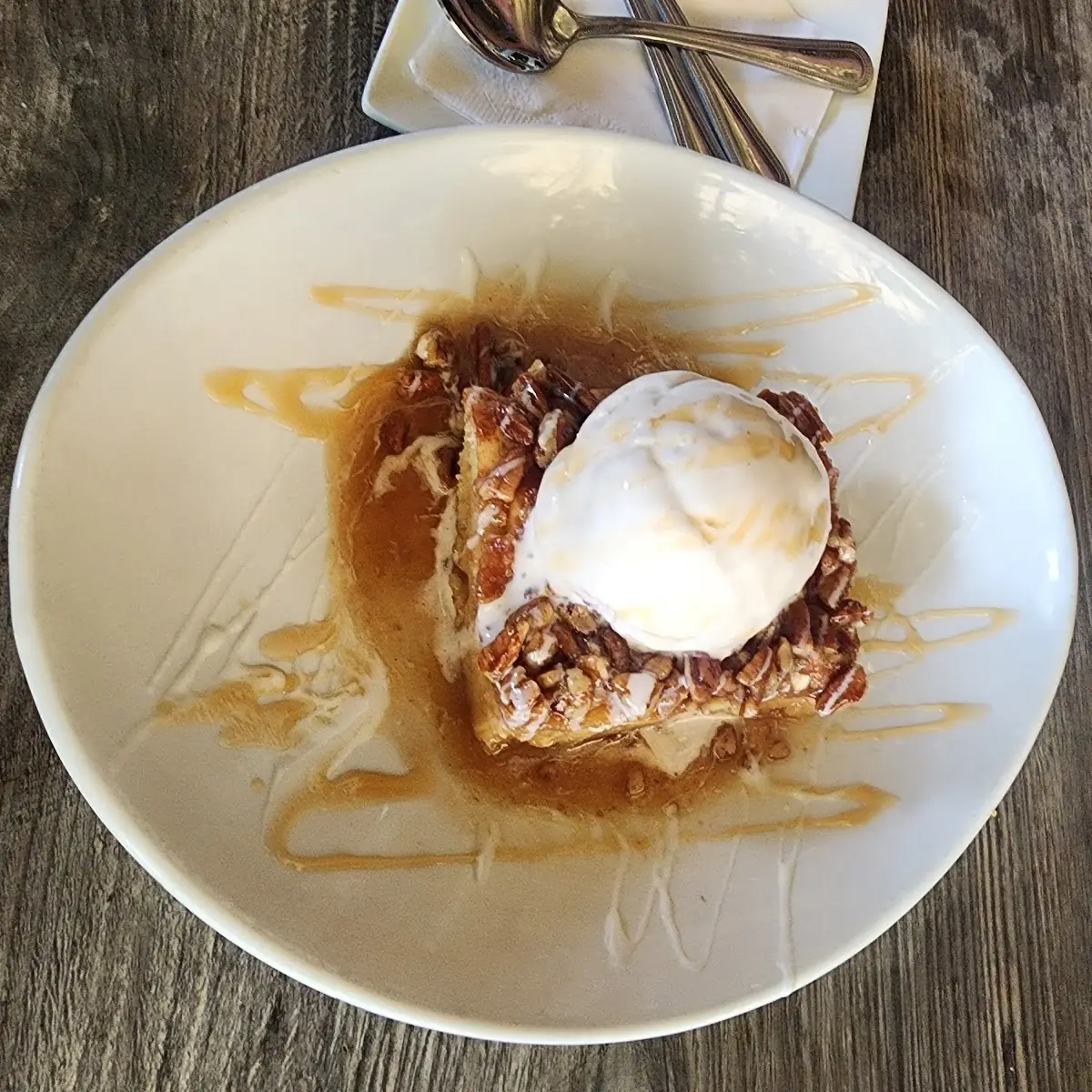 Bourbon Pecan Bread Pudding