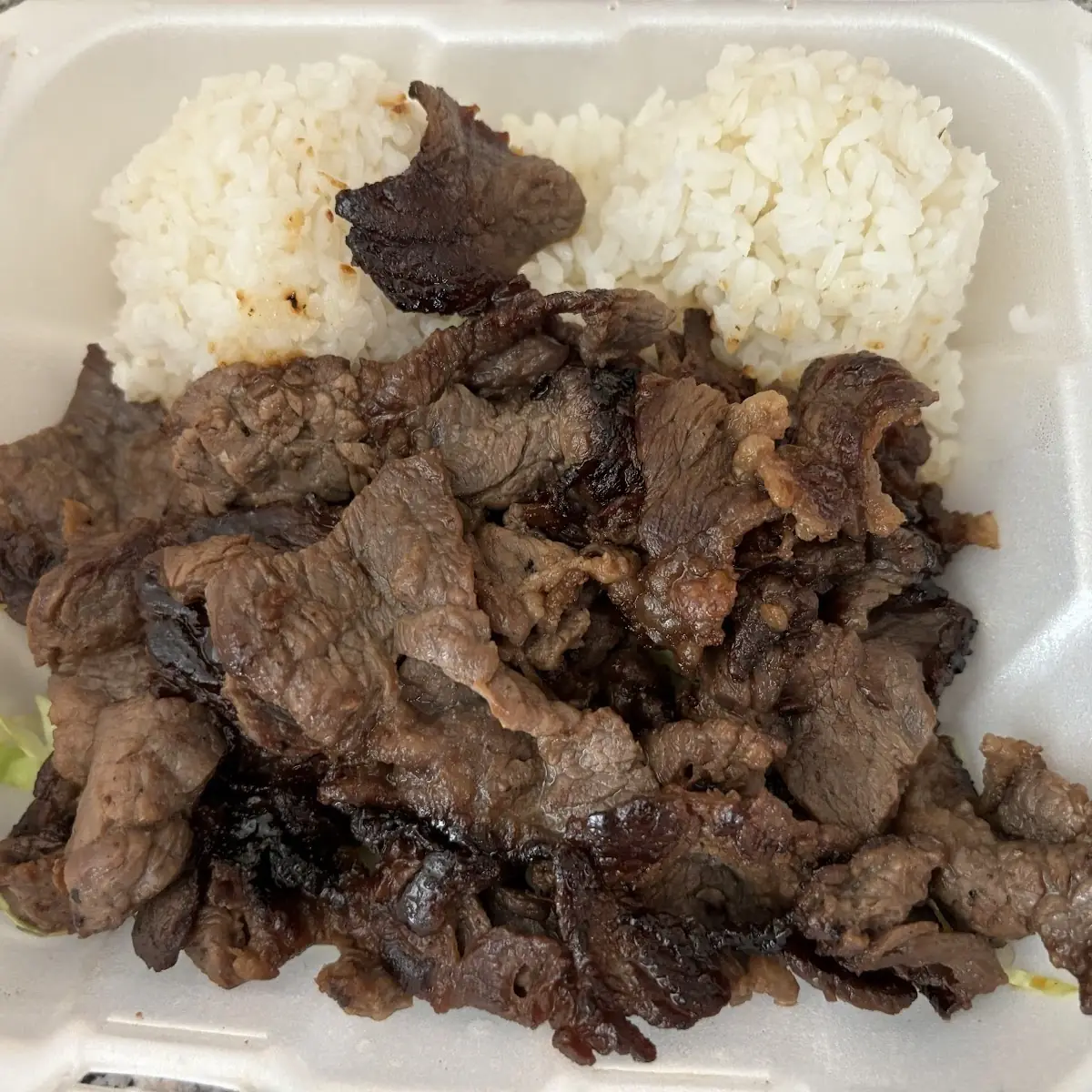 Hawaiian BBQ Chicken Plate