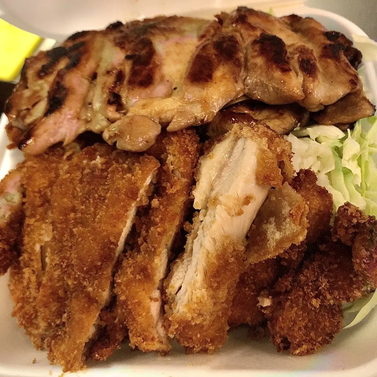 Katsu & Teriyaki Chicken Half & Half