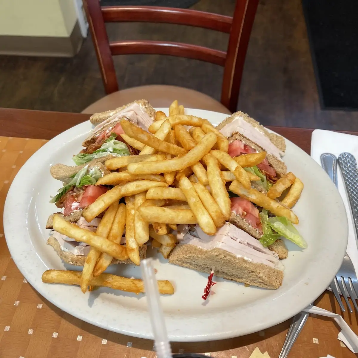 Turkey Club Sandwich