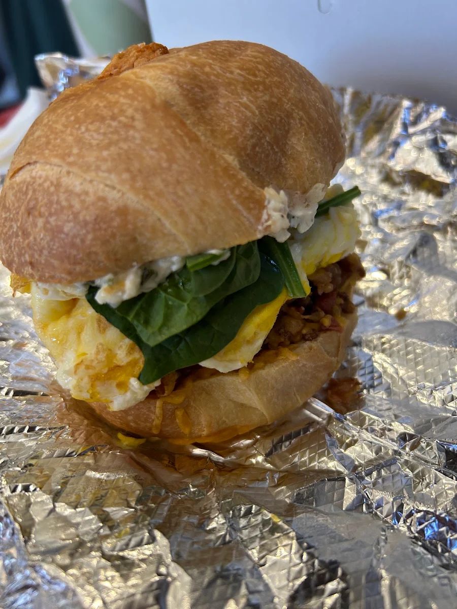 Garden Breakfast Sandwich