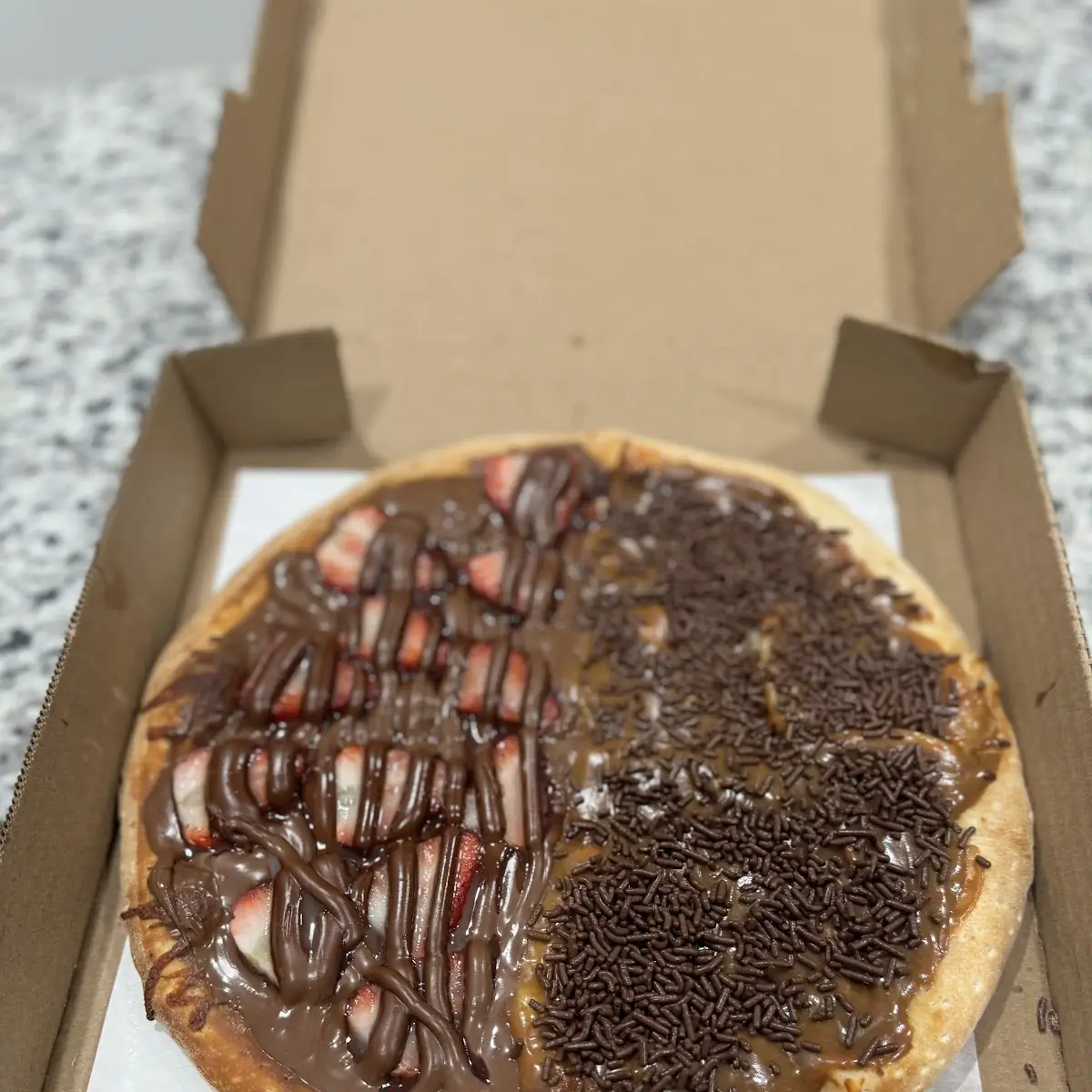 Banana Nutella Stuffed Crust