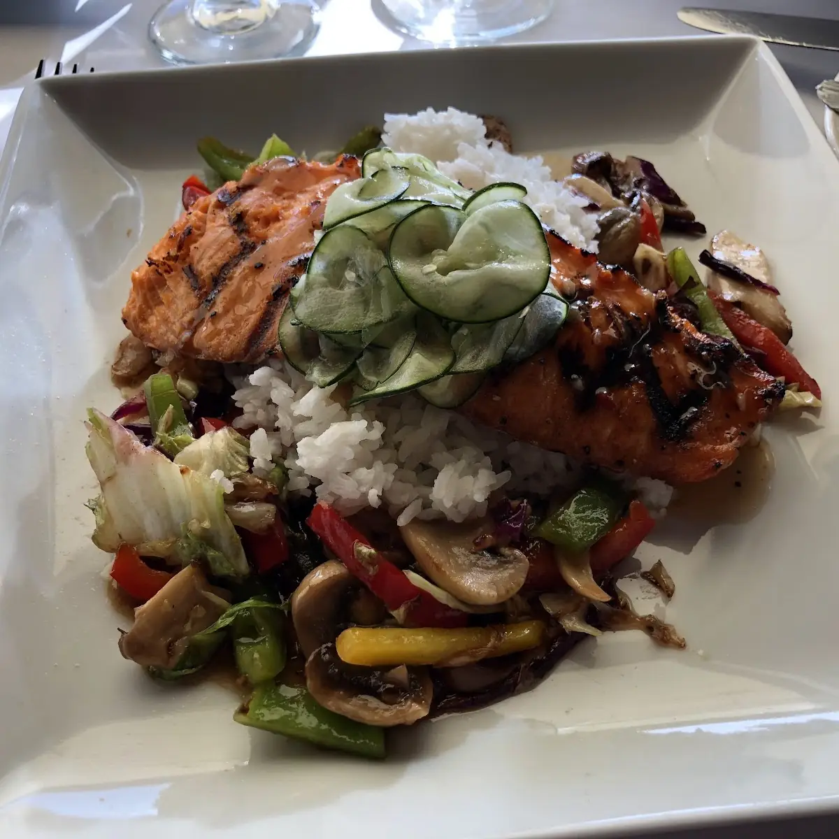 Grilled Salmon
