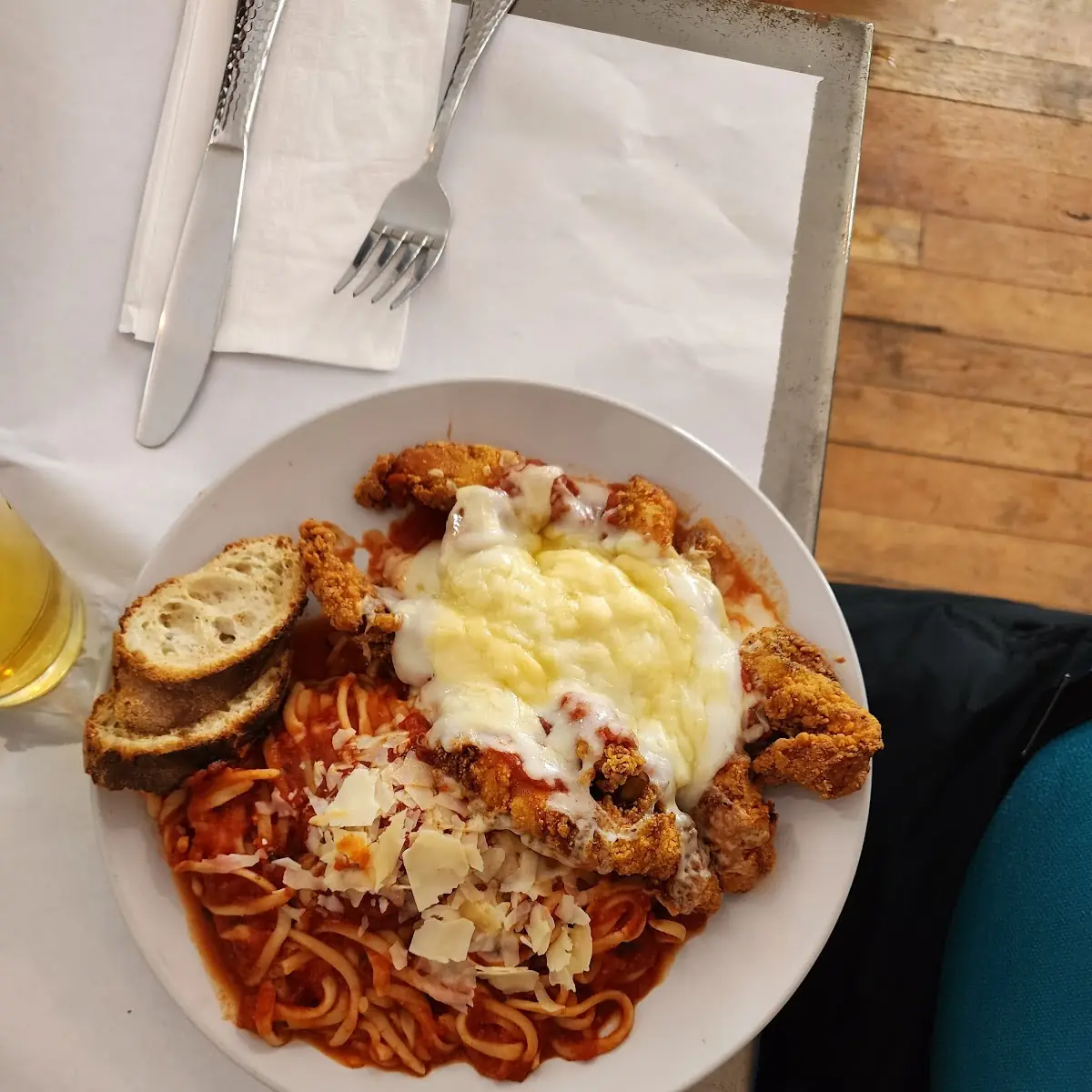Chicken Parmesan Dinner