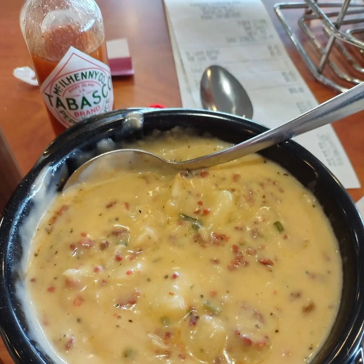 Baked Potato Soup with Bacon