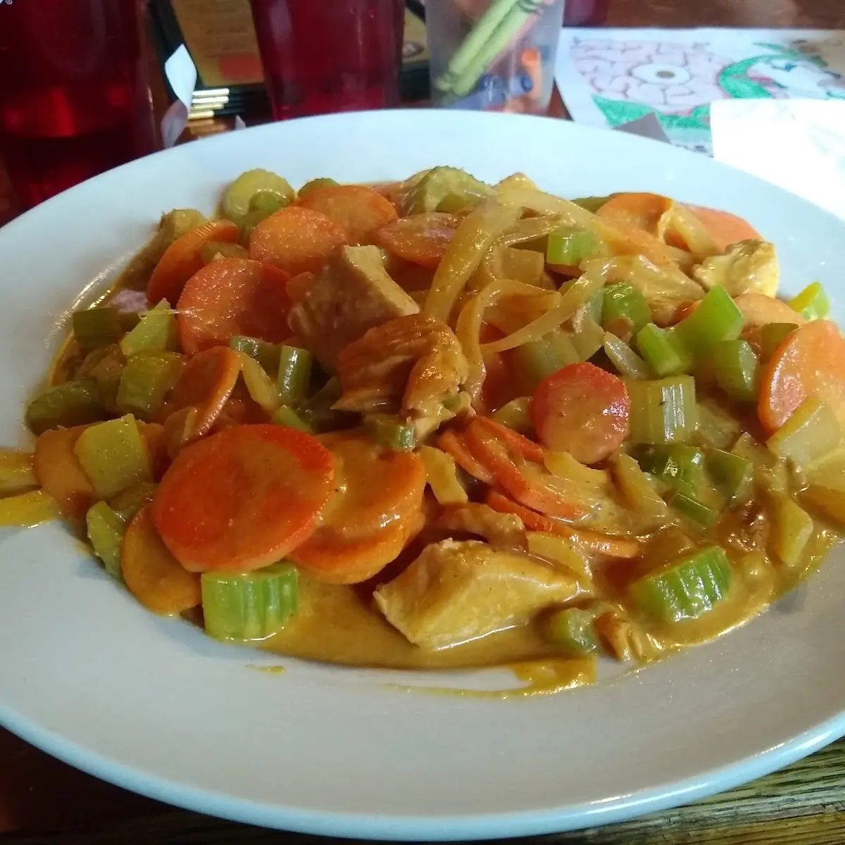 American Style Curry Chicken Full