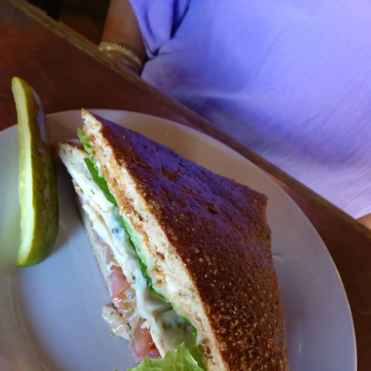 Half Chicken Sandwich