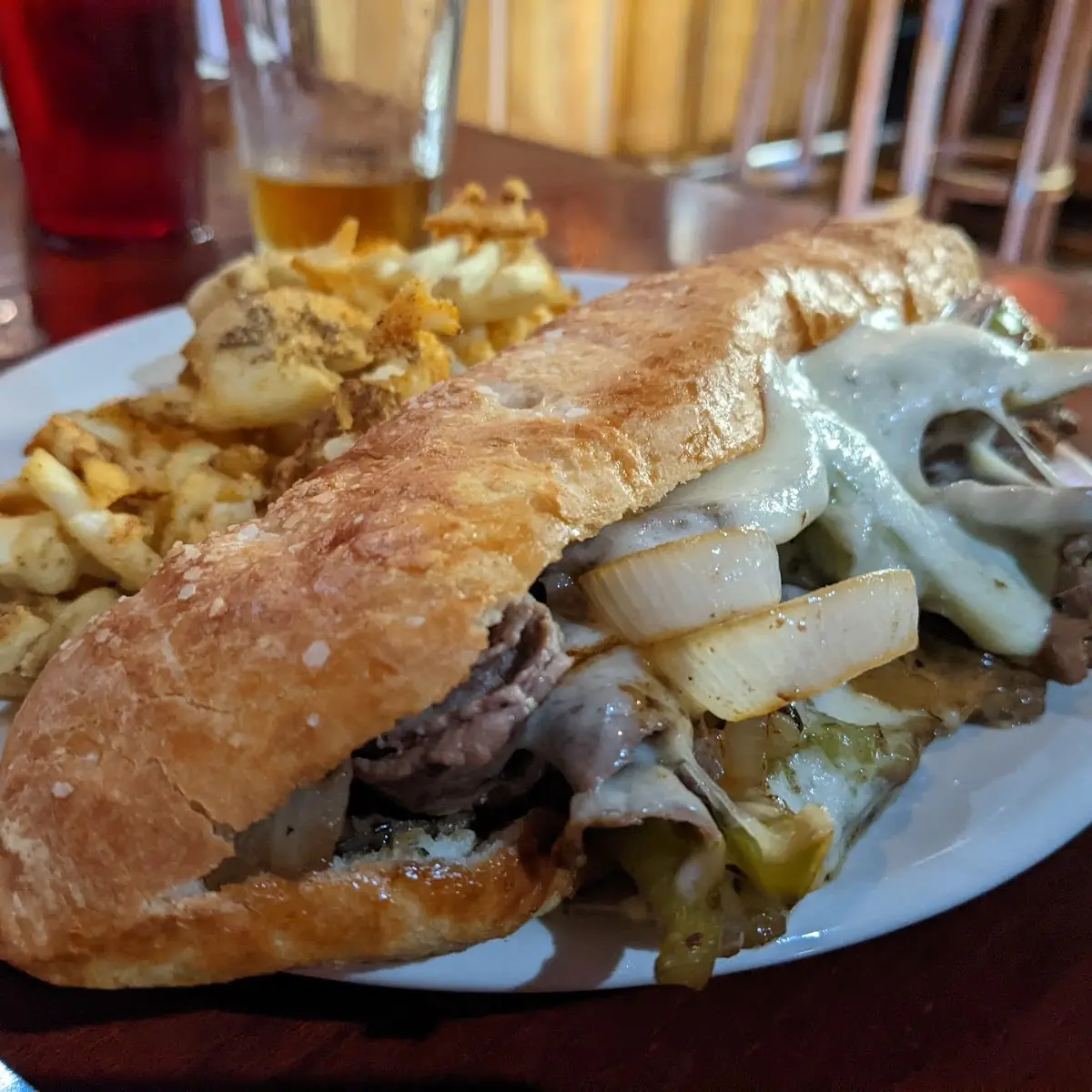 Philly Cheese Steak Sandwich