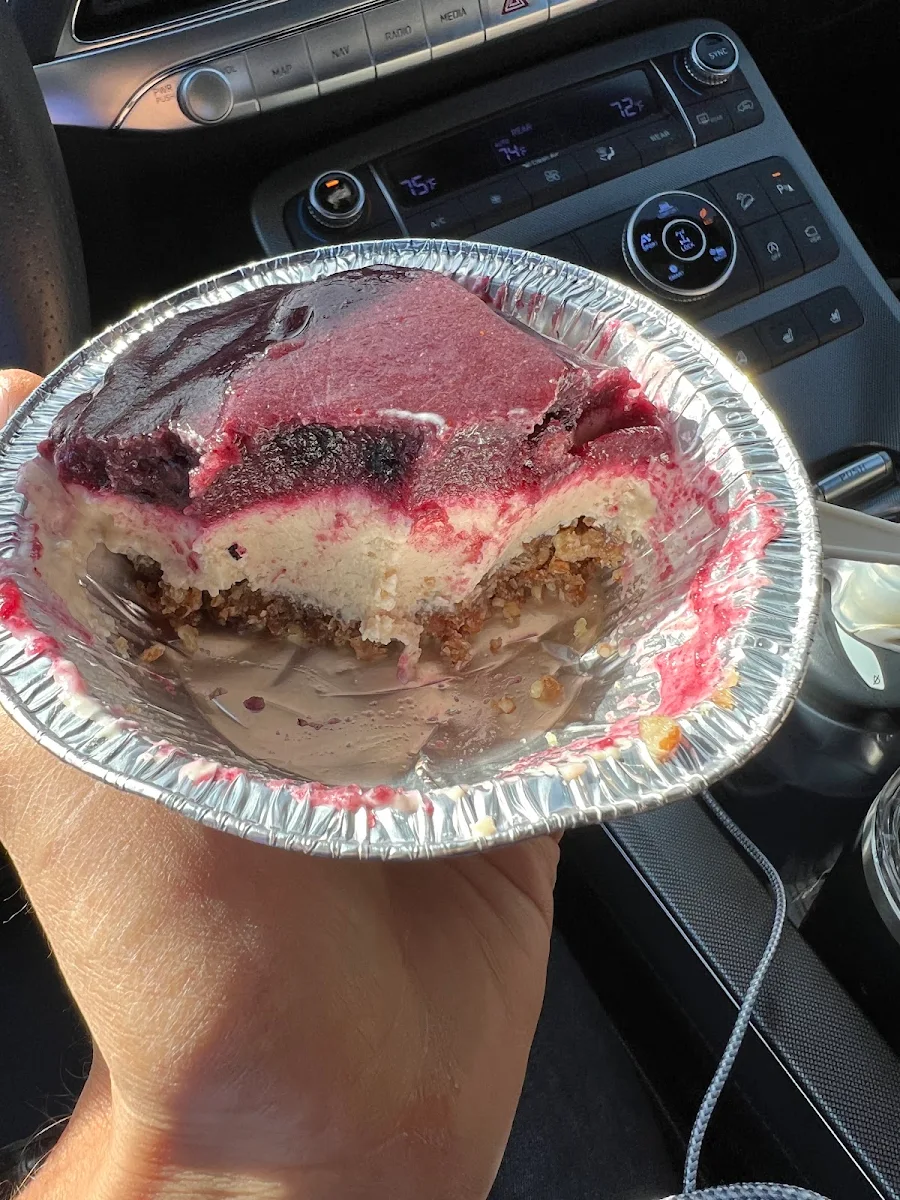 Wild Blueberry Cheesecake
