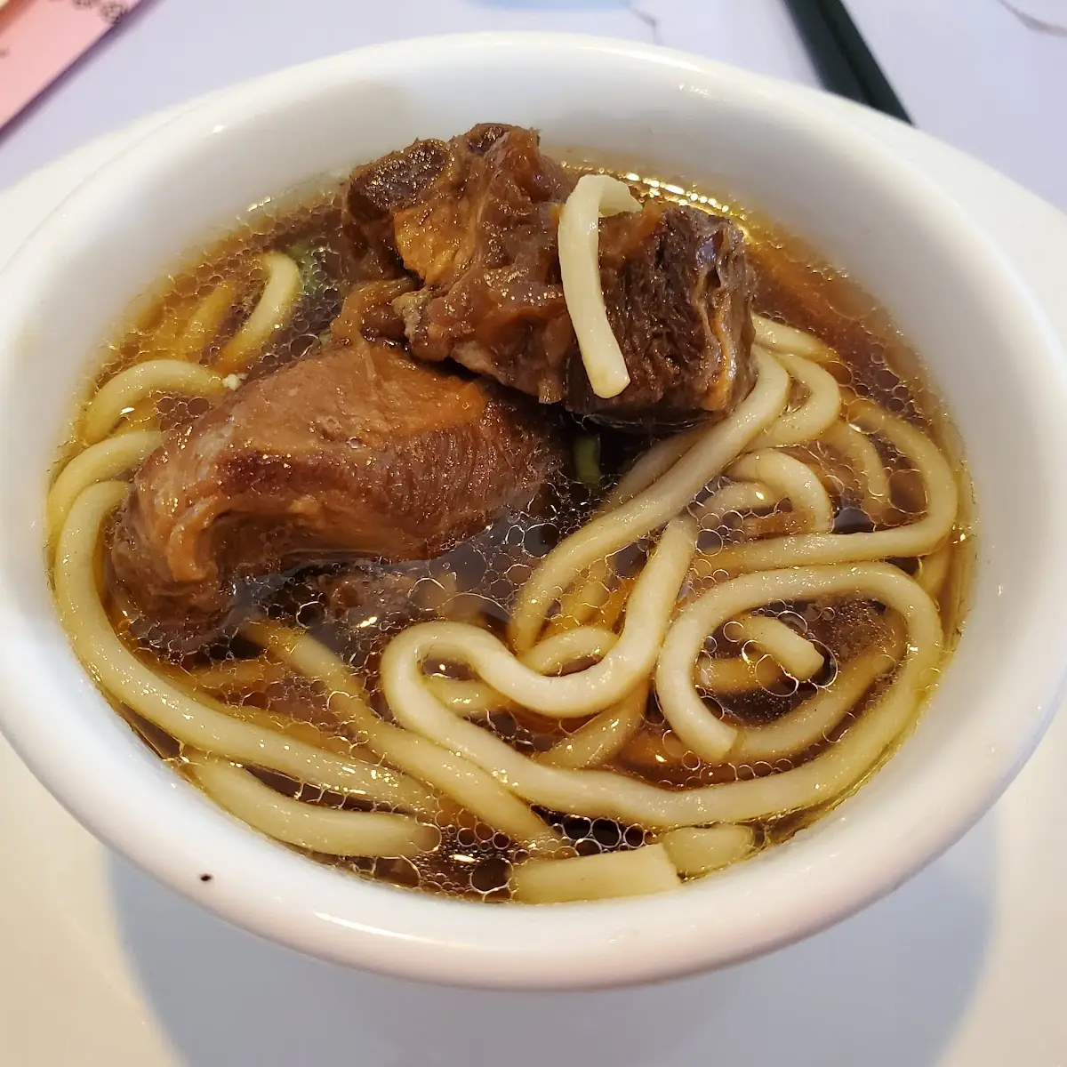Beef Tendon Noodle Soup
