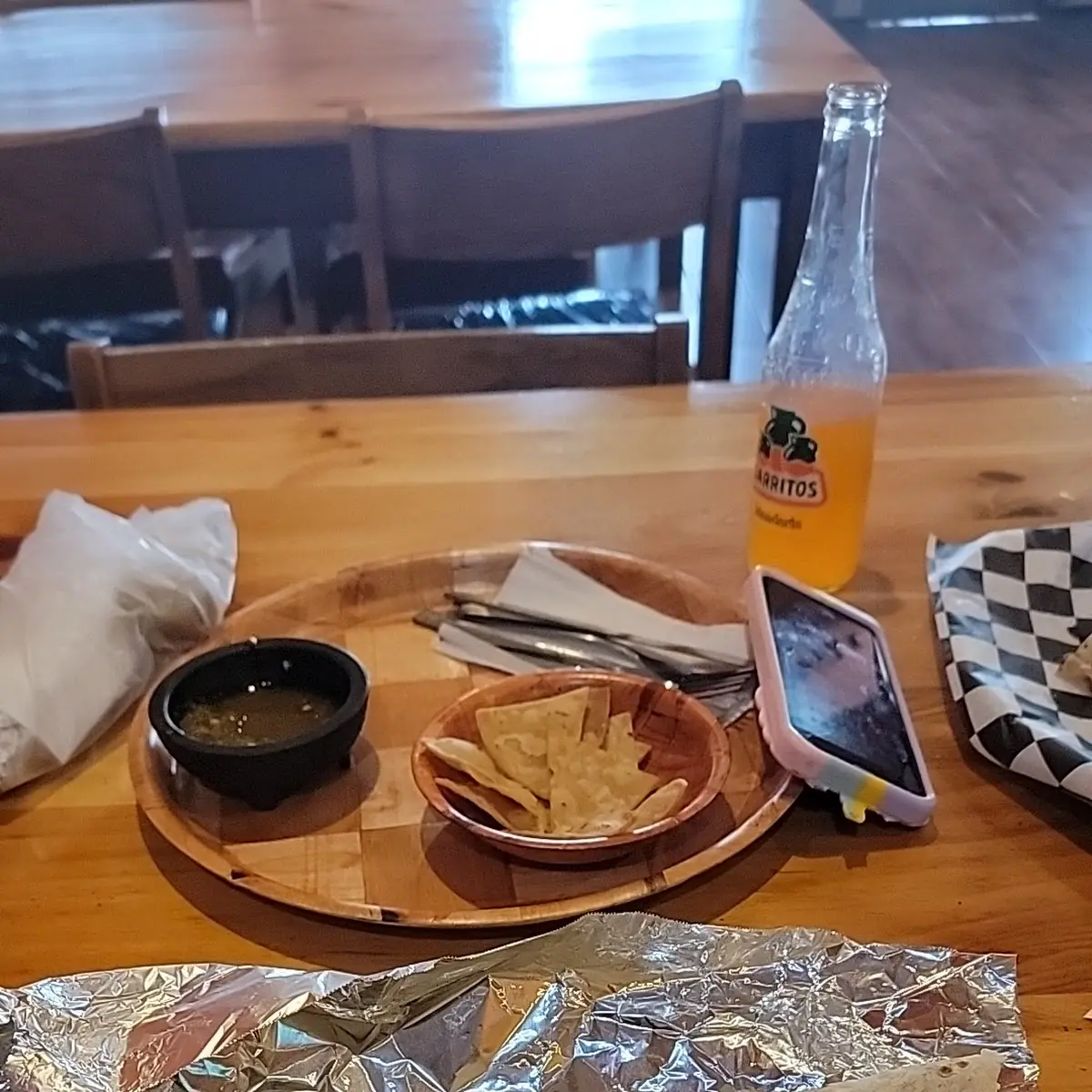 Milanesa & Carne Asada Burrito