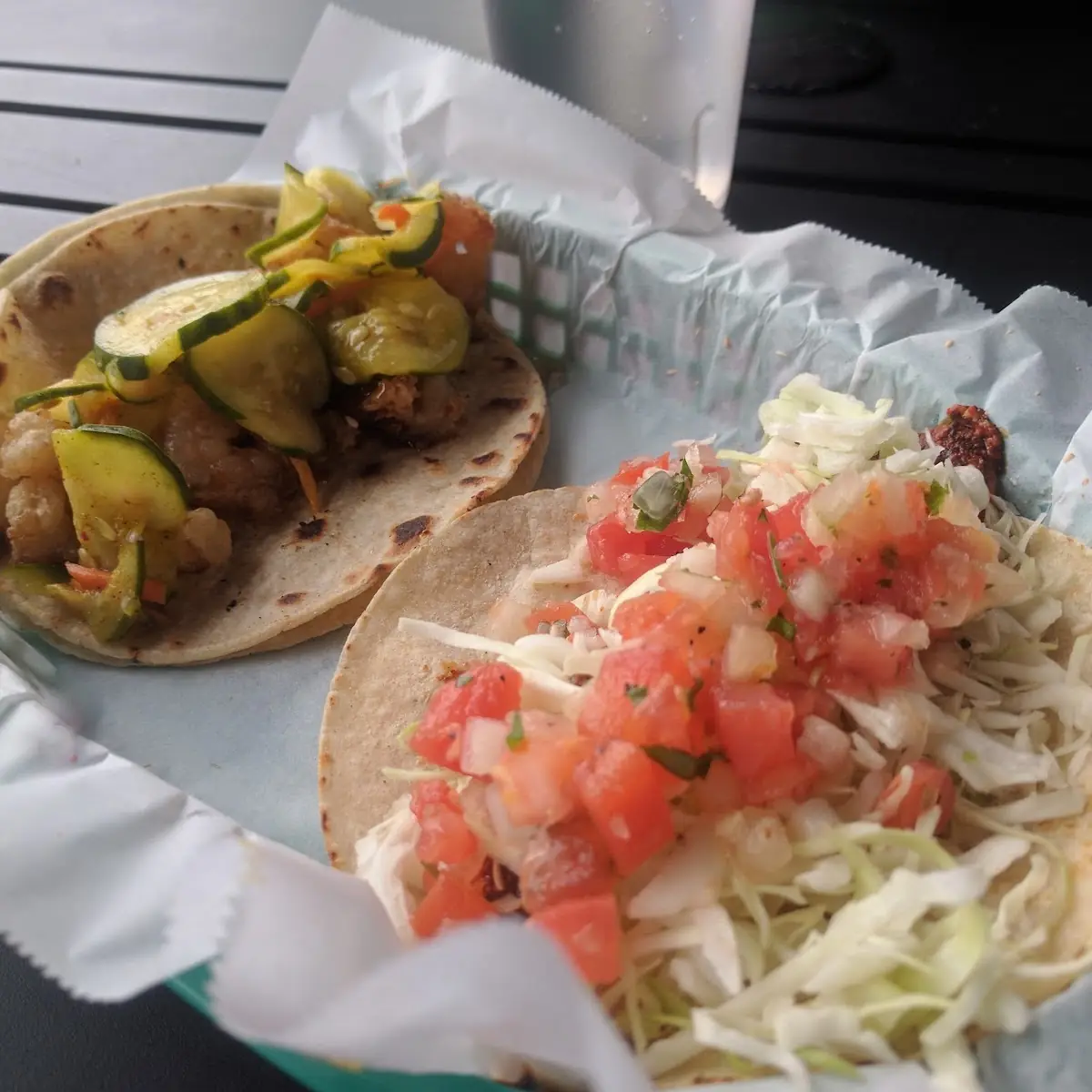Bangkok Shrimp and Fish Tacos