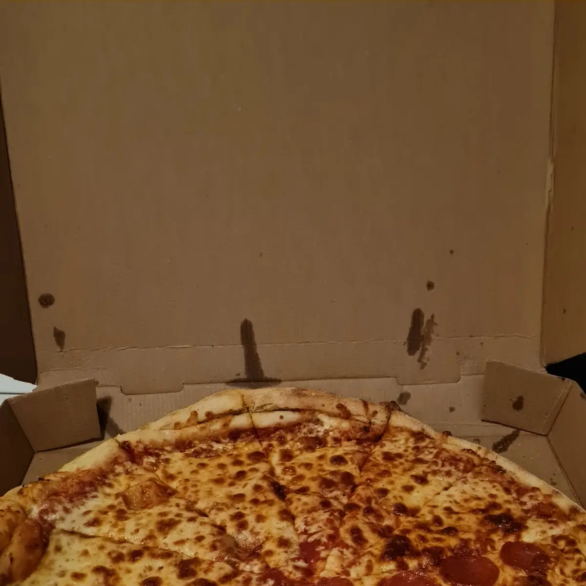 Pizza Pepperoni Y Queso Grande