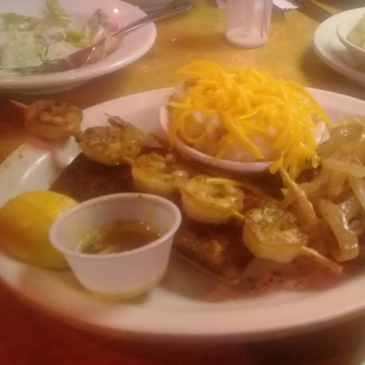 House Salad Steak Fries