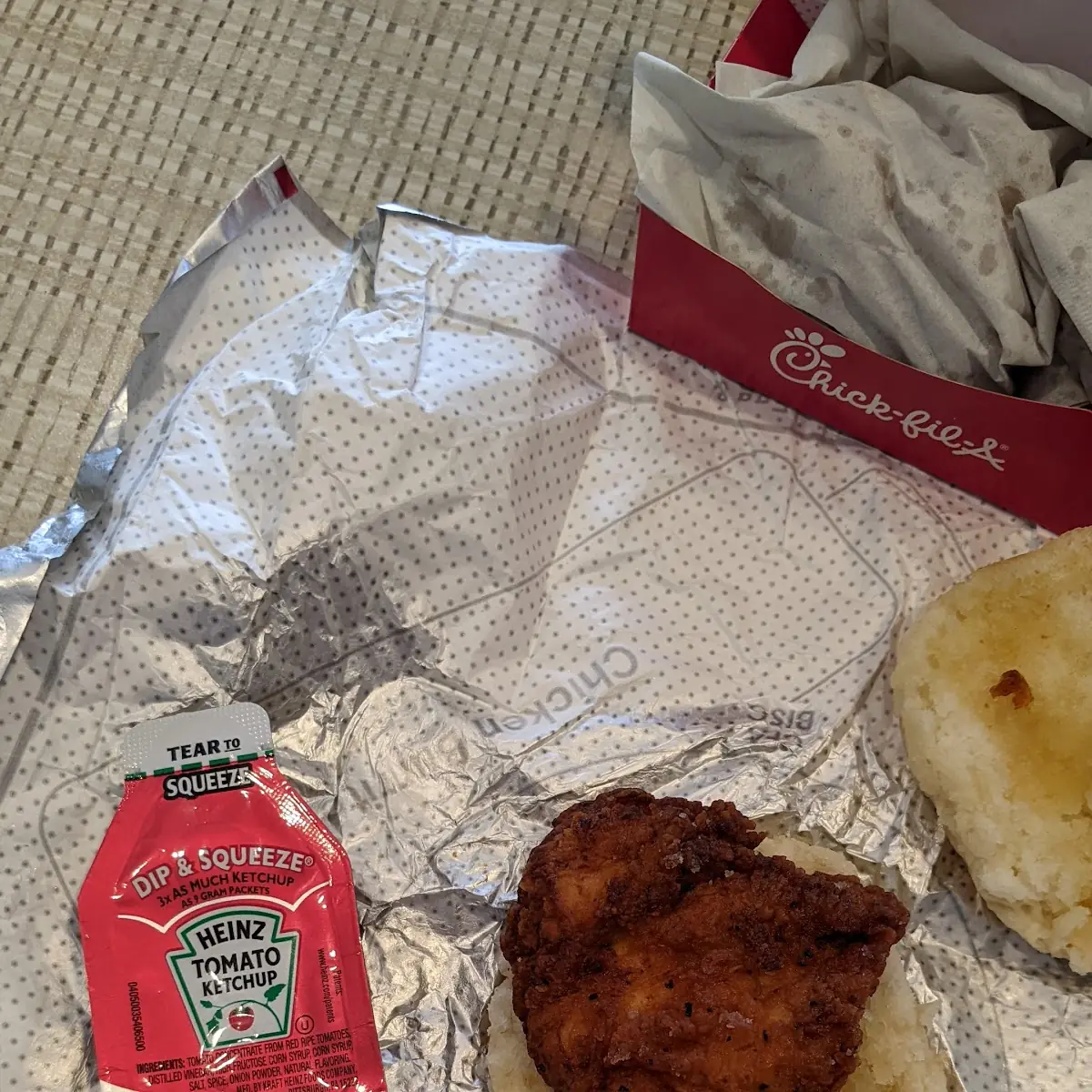 Spicy Chicken Biscuit