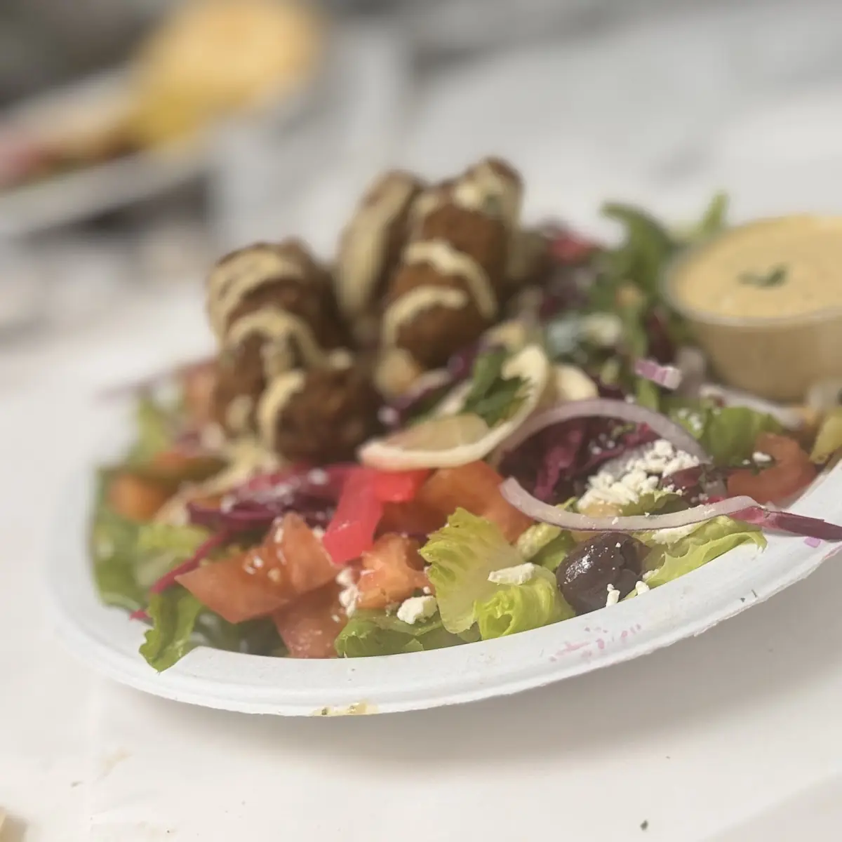 Lamb & Beef Kabab Salad