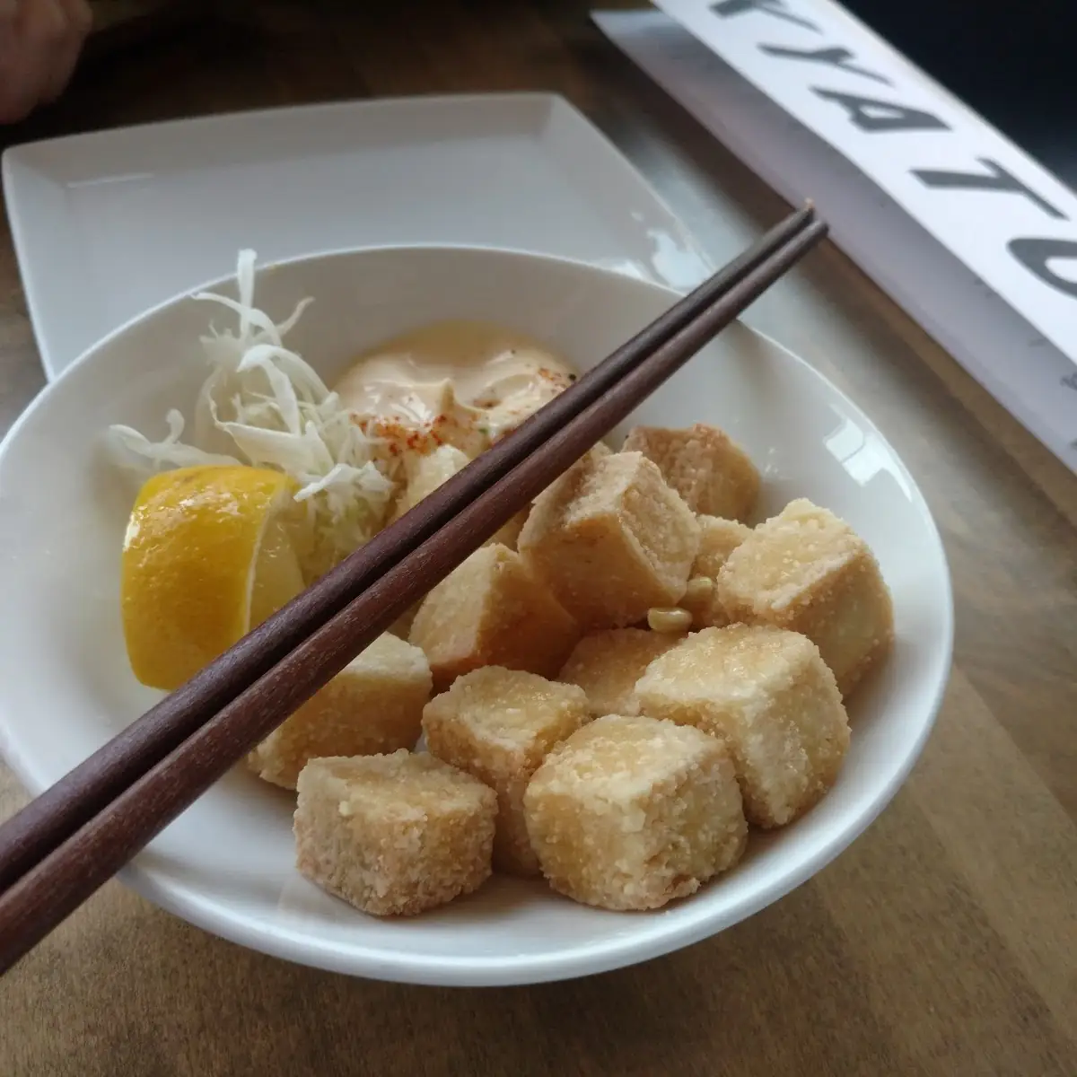Agedashi Tofu GF V