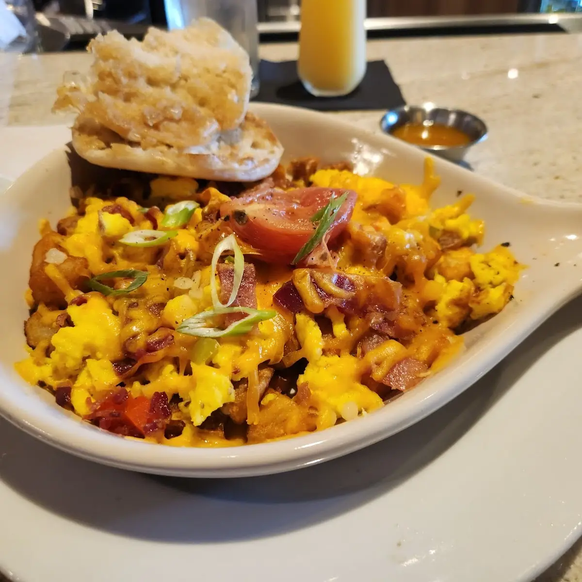 Bacon Egg and Cheese Skillet